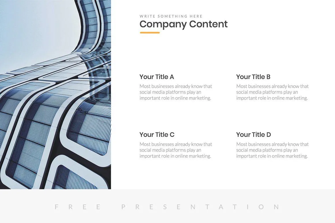 Merville Free Presentation Template
