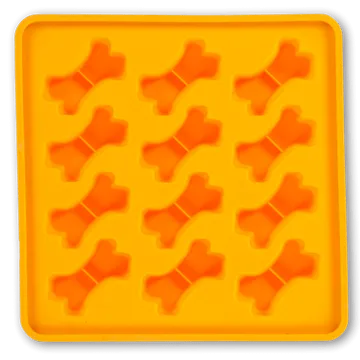 Messy Mutts Framed "Spill Resistant" Silicone Dog Treat Mold