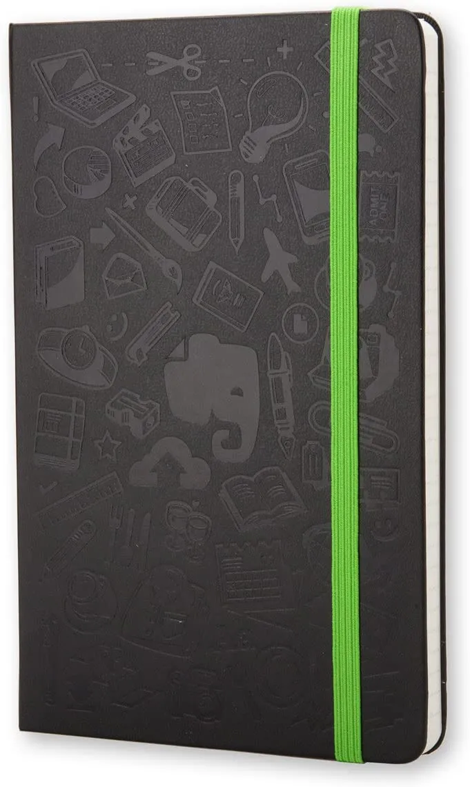 Moleskine Evernote Smart Notebook Squared A5 Size