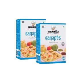 Monita Canapes, 50pcs (Pack of 2)