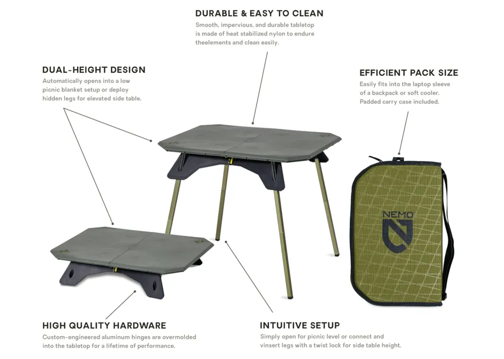 Moonlander™ Dual-Height Table