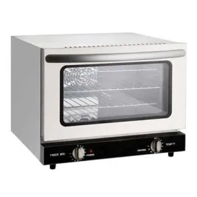 Nella 18.7" Half-Size Countertop Convection Oven with 3 Chrome Racks - 120V/1600W - 43217