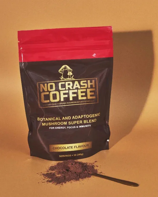 No Crash Mushroom Coffee Blend - Chocolate Flavour 240g