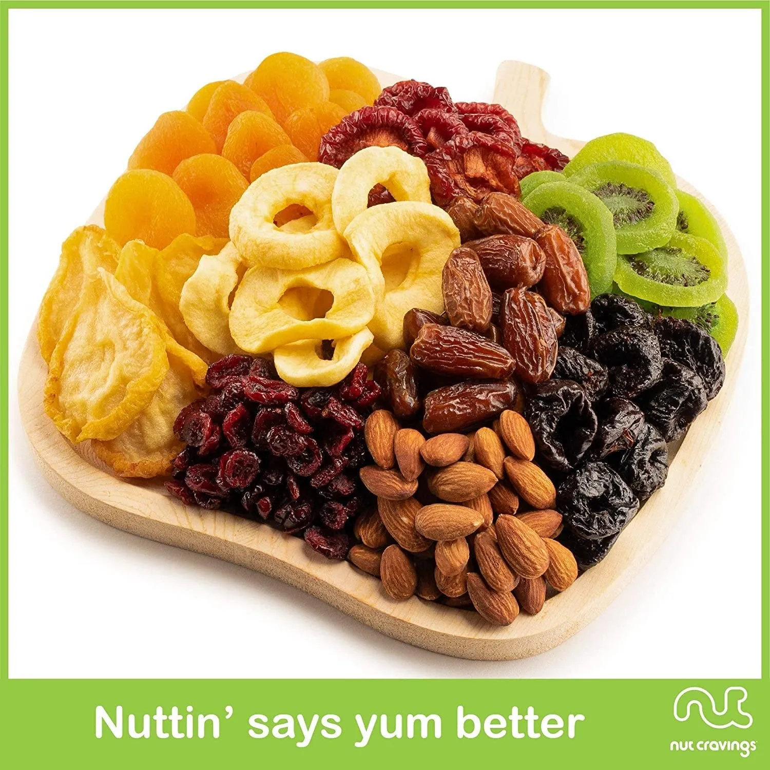 Nuts & Fruits Wooden Apple Tray  NCG100051