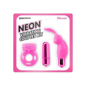 Pipedream Products Neon Vibrating Couples Kit
