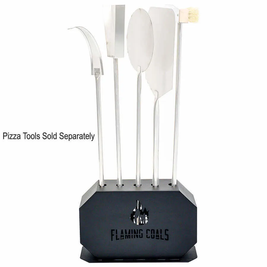 Pizza Oven Tool Stand - Flaming Coals