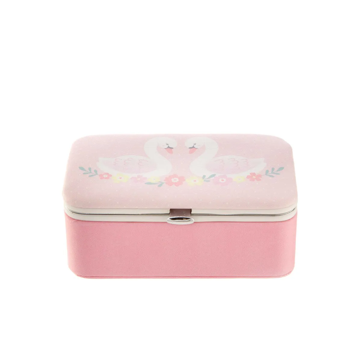 RJB Stone Freya Swan Mini Travel Jewellery Box