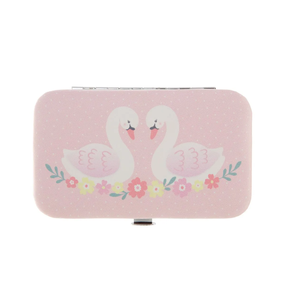 RJB Stone Freya Swan Mini Travel Jewellery Box