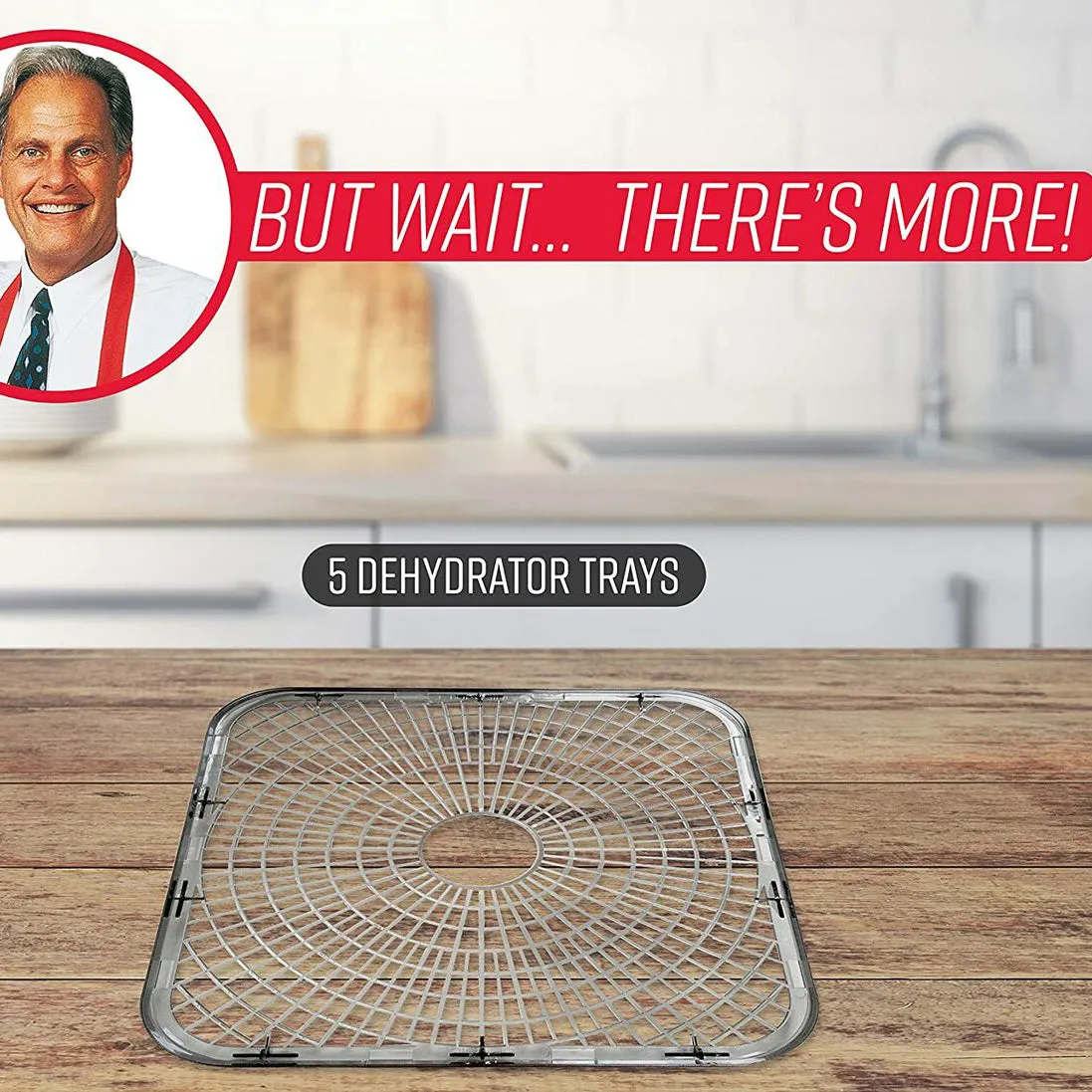 Ronco Turbo EZ-Store 5-Tray Dehydrator with Convection Air Flow