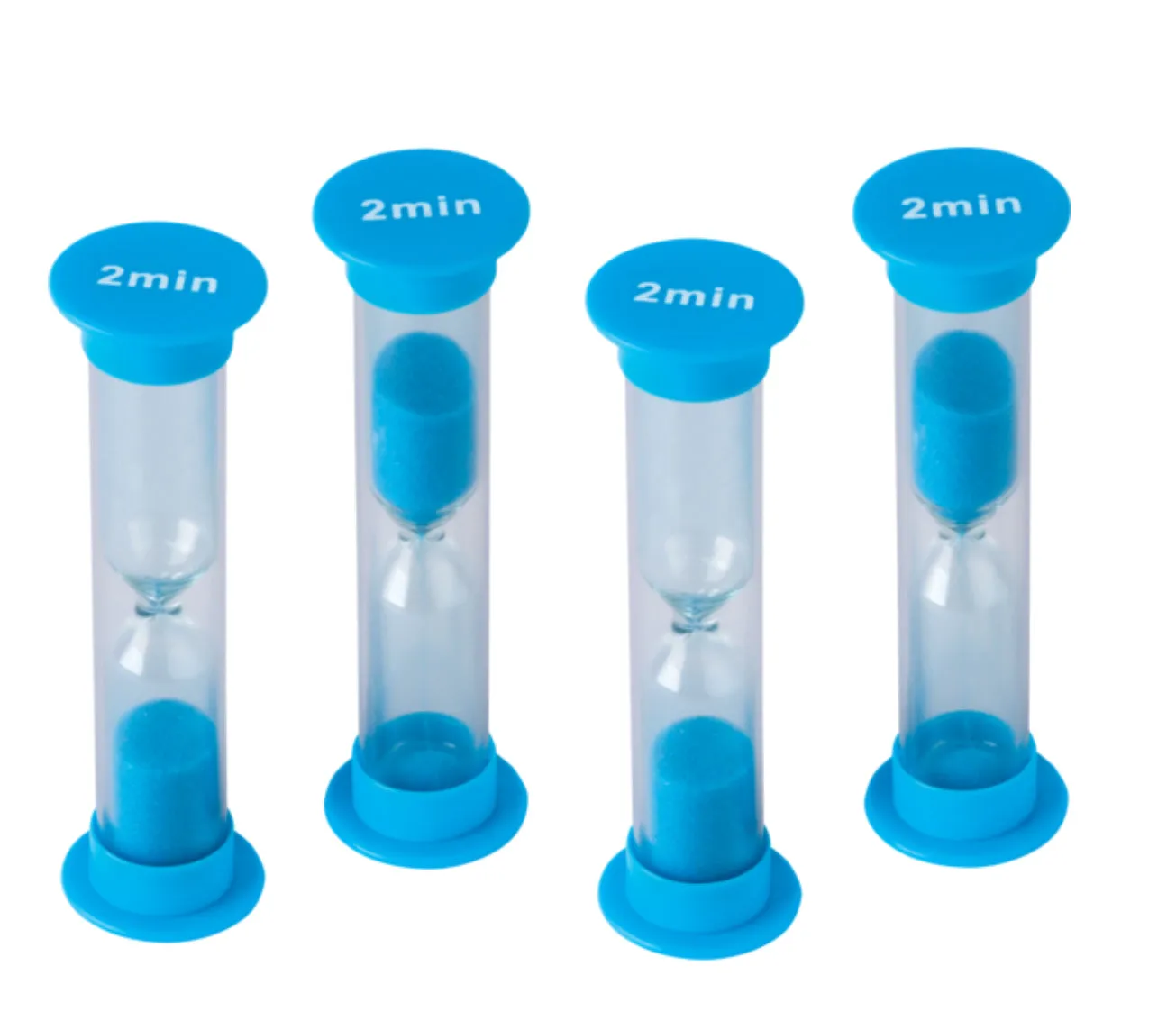 Sand Timers: 1 min, 2 min, 3 min (4 pack)