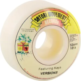 Satori Vintage Versions Skateboard Wheels 53mm 101a - Vinyl Shape (Set of 4)