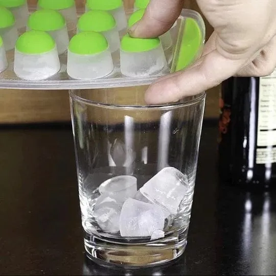 Silicon Pop Up Ice Cube Tray
