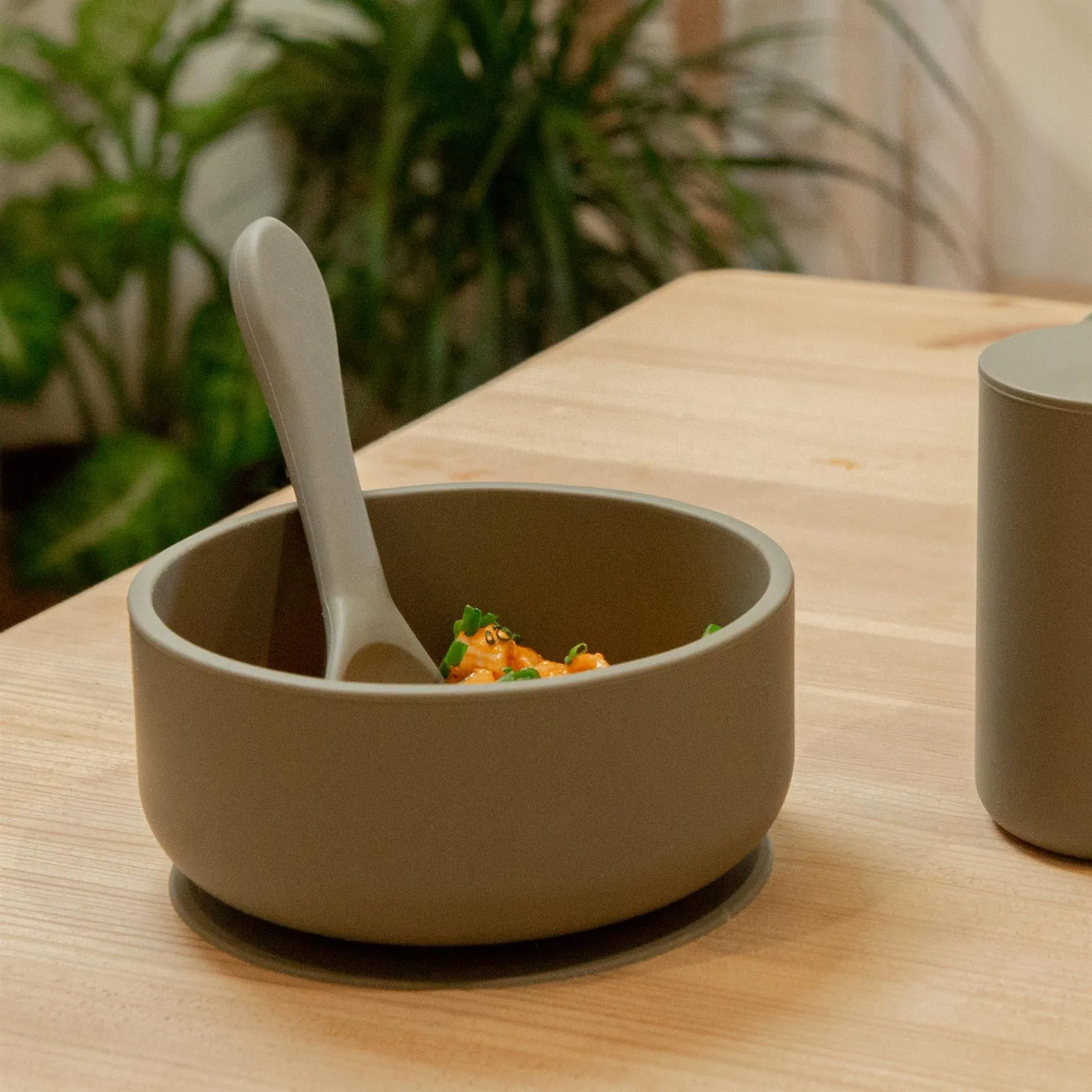 Silicone Baby Suction Bowl with Lid - By Tiny Dining