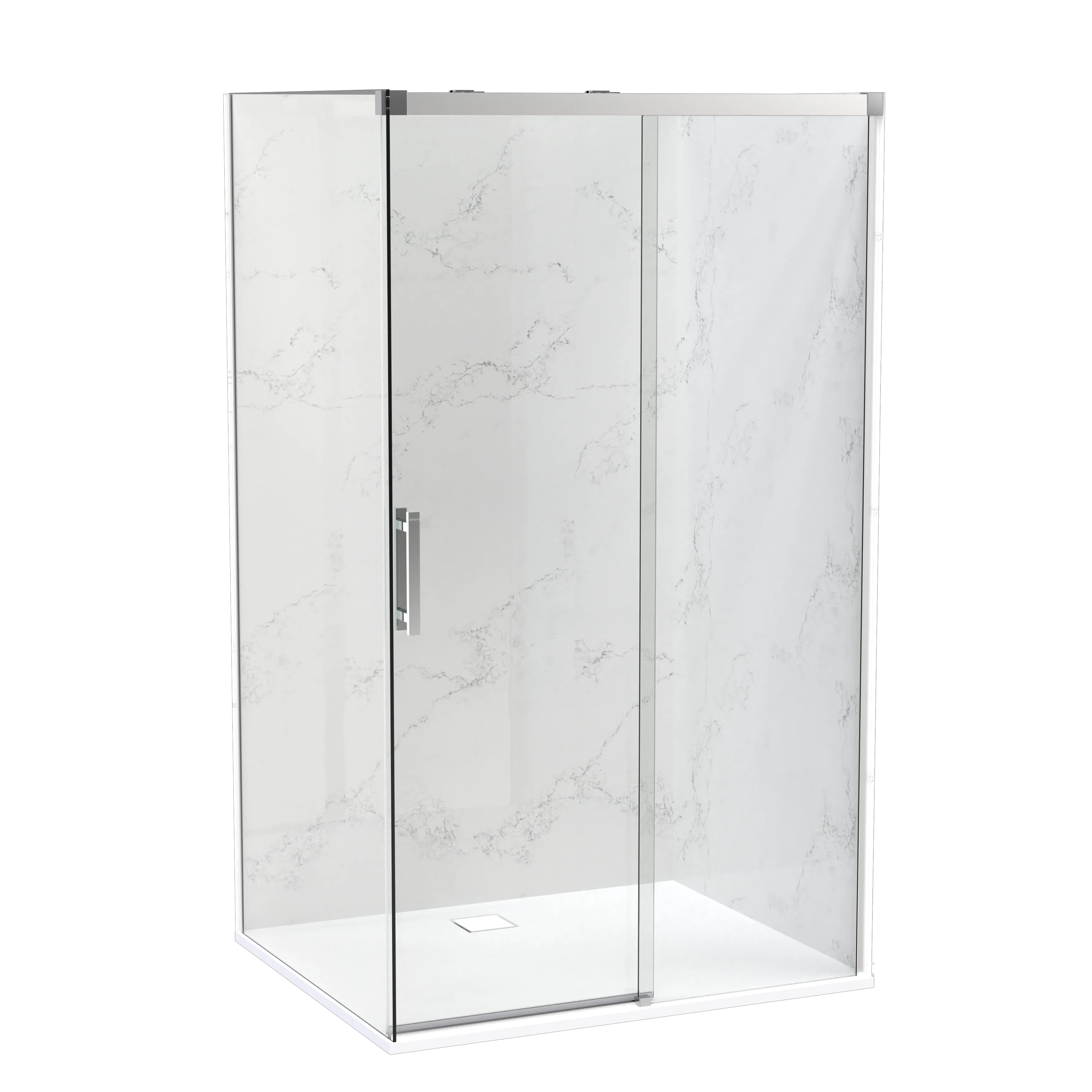 SlateForma Motio 1200x1000 Two Wall Shower