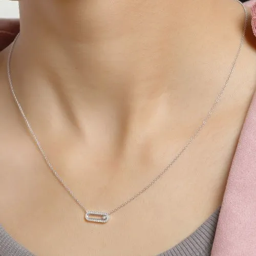 Sliding Bar Necklace