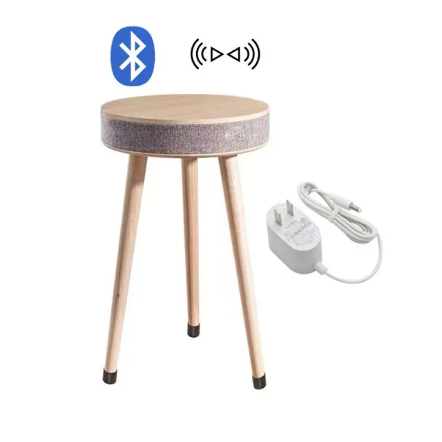Smart Table Living Room Inductive Wireless Charging Table Wooden Outdoor 3D Surround Music