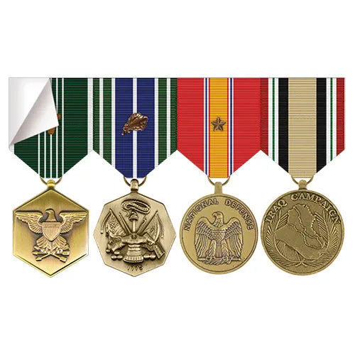 Standard Medal Rack Sticker