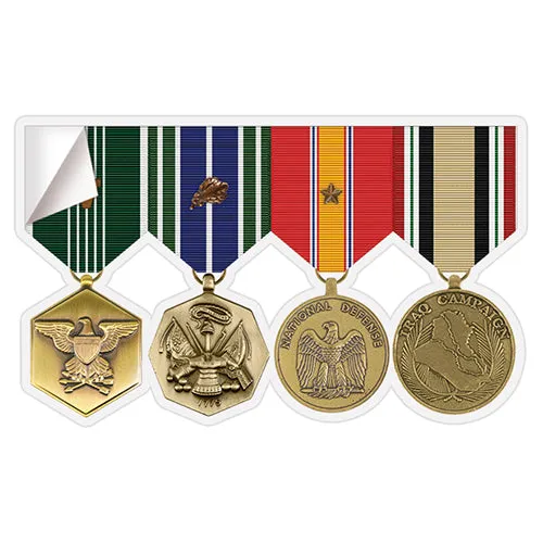 Standard Medal Rack Sticker