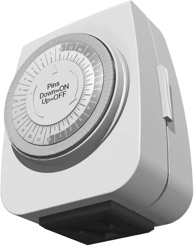 Stanley 1-Outlet Grounded Mechanical Timer 1pc