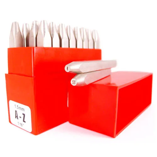 Stock Alphabet Stamp Sets
