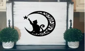 Stove Cover-Stove Top Cover-Cat & Moon 66