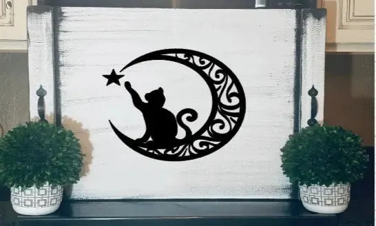 Stove Cover-Stove Top Cover-Cat & Moon 66