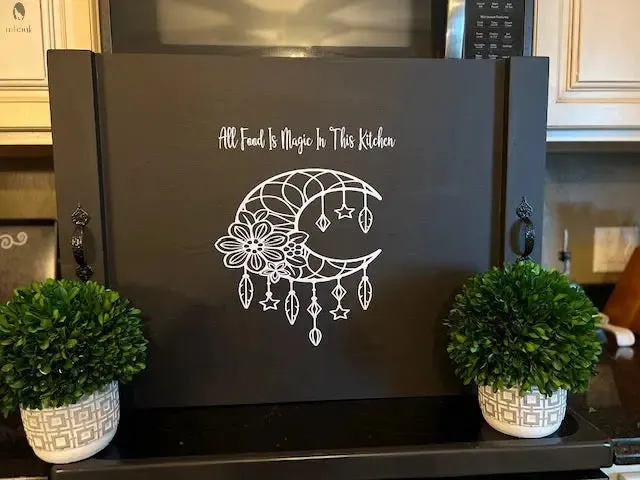 Stove Cover-Stove Top Cover-Cat & Moon 66