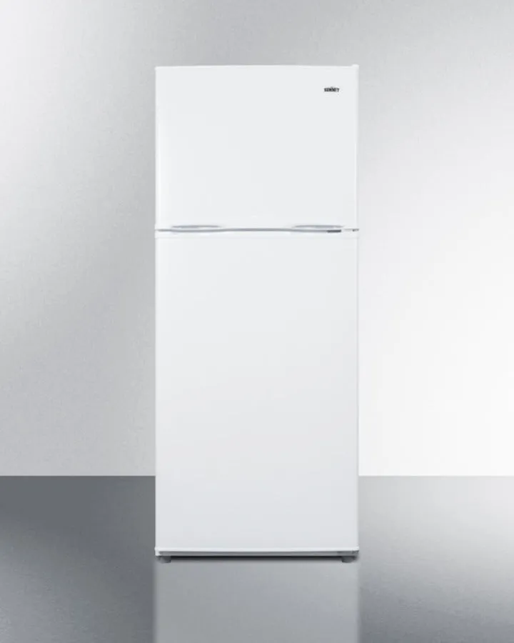 Summit 24" Wide Top Mount Refrigerator-Freezer With Icemaker - FF1084WIM