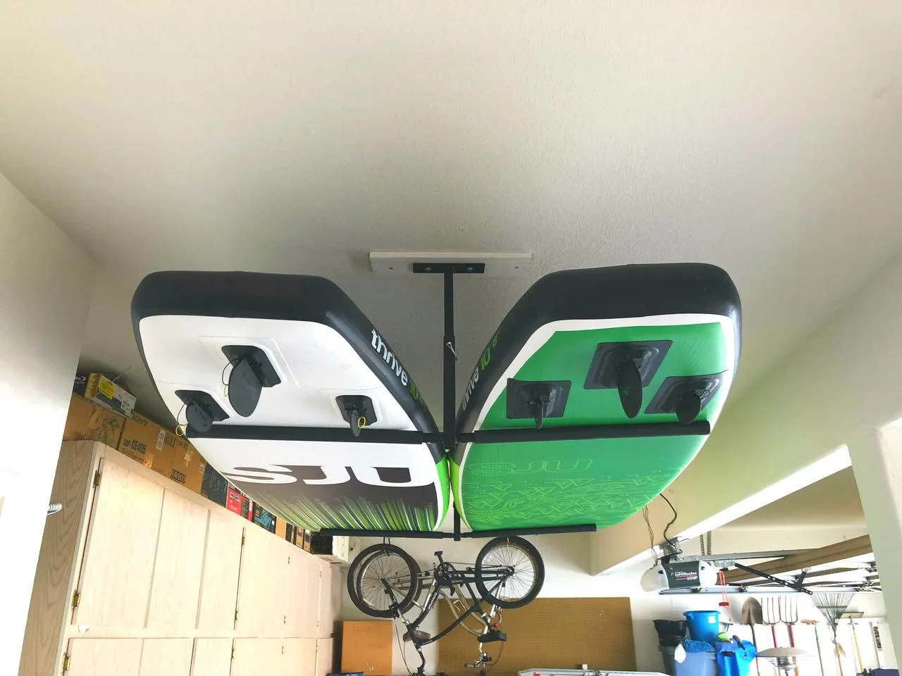 Surfboard SUP & Kayak Ceiling "T" Racks 70kg