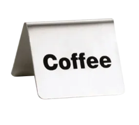 TableCraft Stainless Steel Buffet Tent "Coffee"