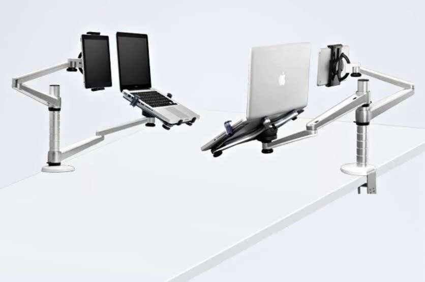Tarzan Dual Tablet Laptop Desk Mount