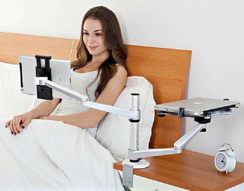 Tarzan Dual Tablet Laptop Desk Mount