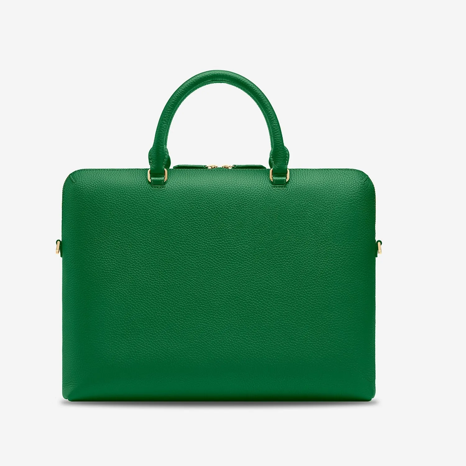 The Laptop Bag - Emerald Green