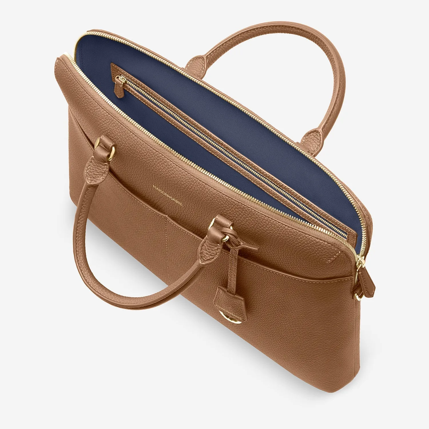 The Laptop Bag - Sandstone Brown