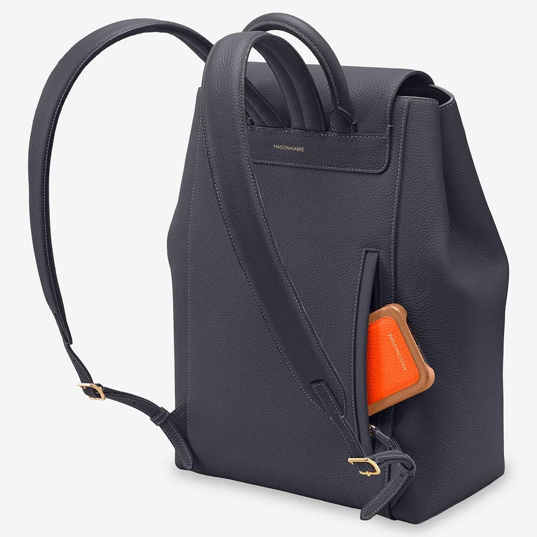 The Large Soft Backpack - Graphite Grey