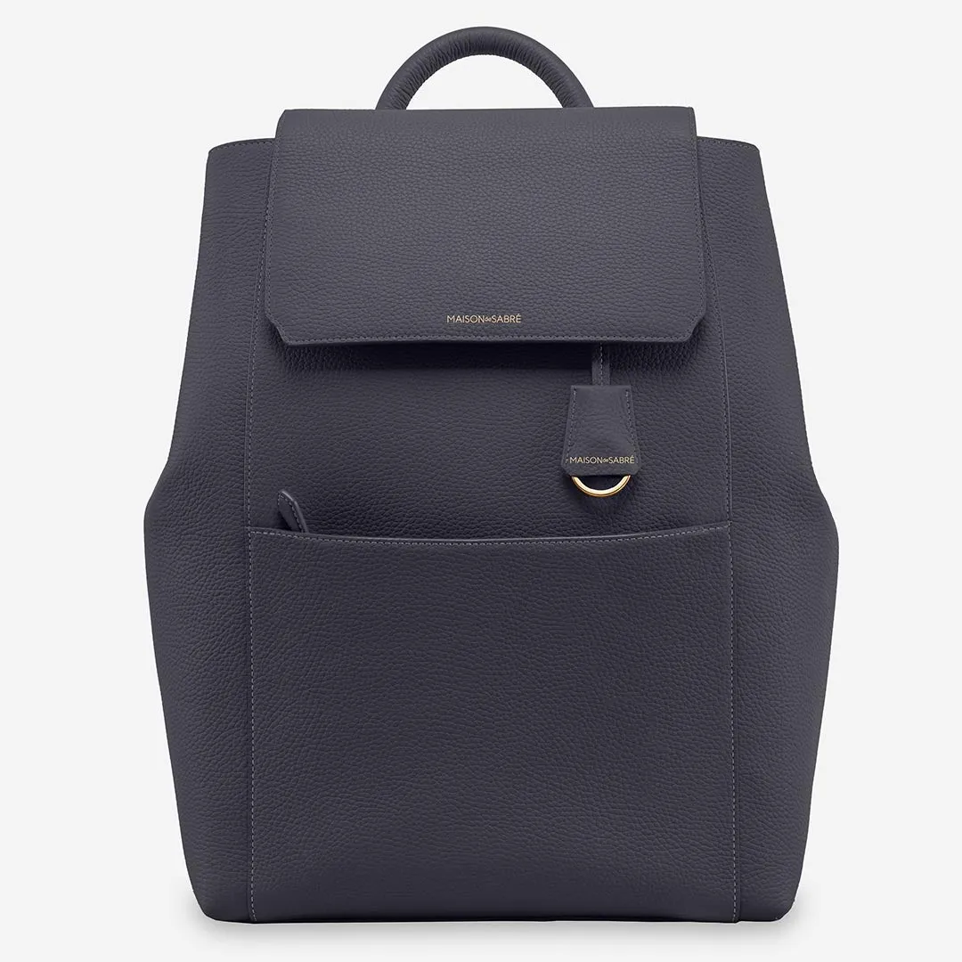 The Large Soft Backpack - Graphite Grey