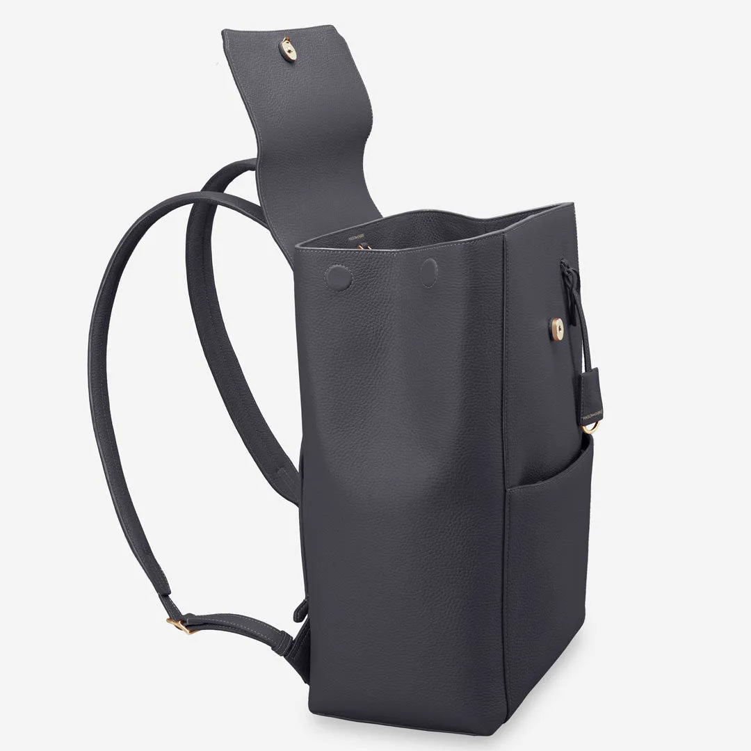The Large Soft Backpack - Graphite Grey