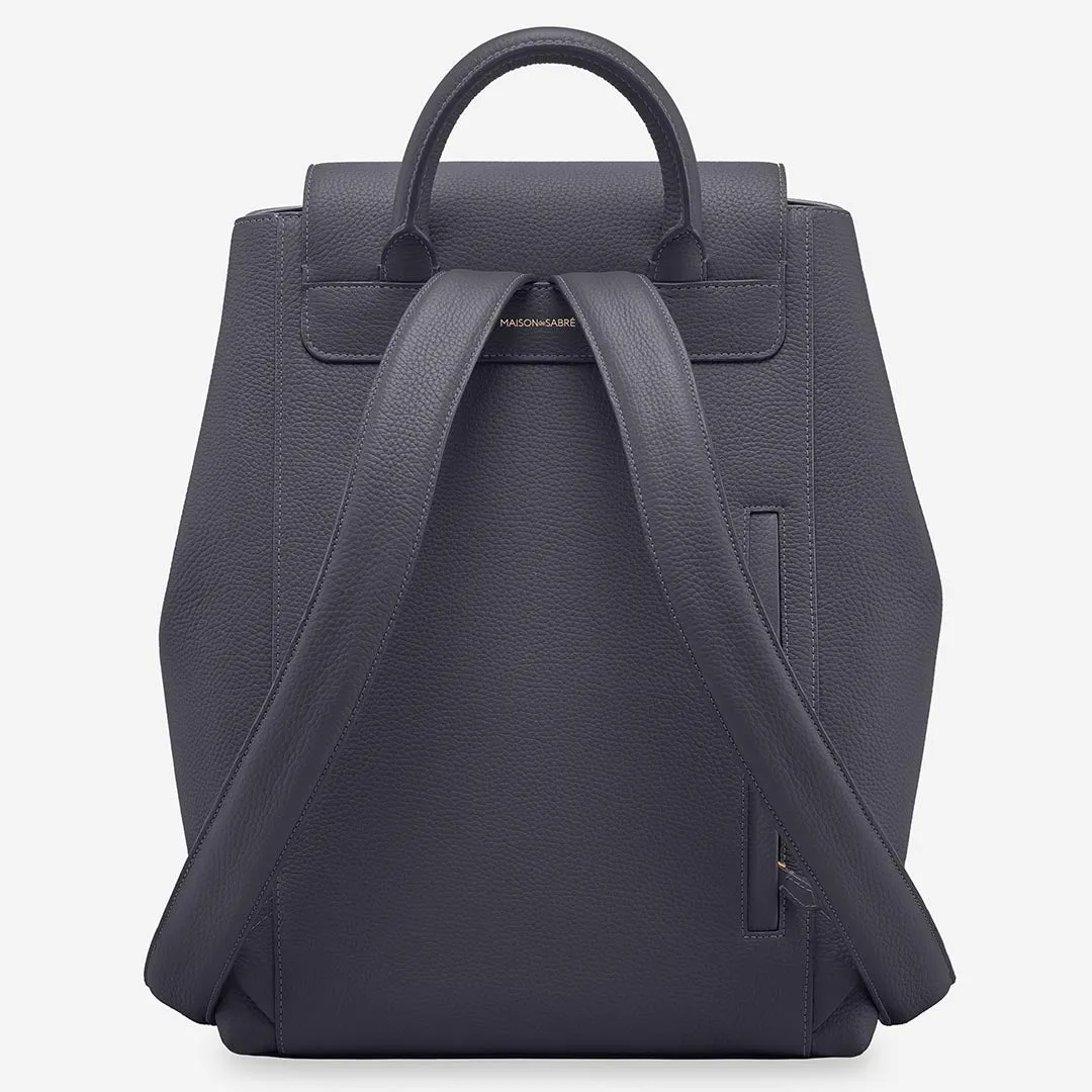 The Large Soft Backpack - Graphite Grey