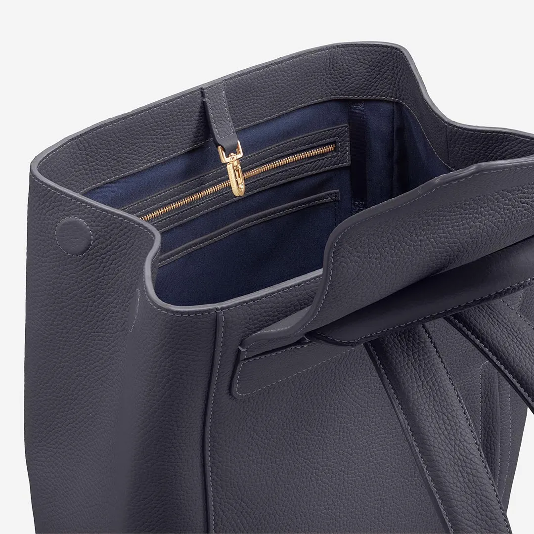The Large Soft Backpack - Graphite Grey