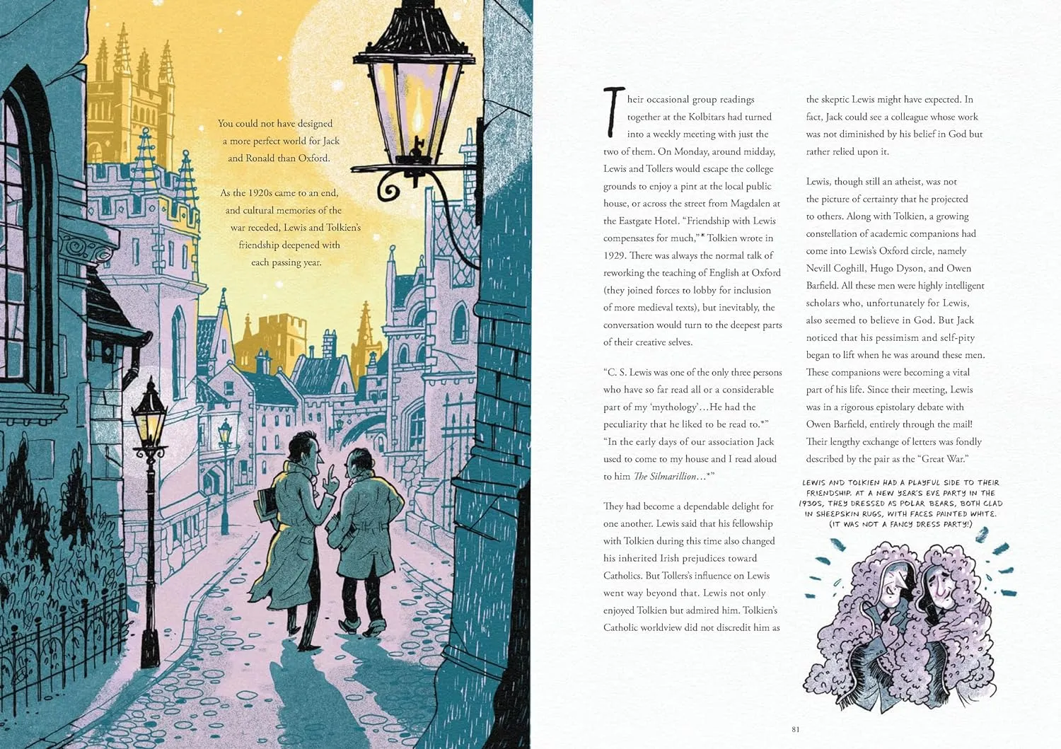 The Mythmakers: The Remarkable Fellowship of C.S. Lewis & J.R.R. Tolkien (A Graphic Novel)