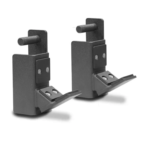 TITANIUM USA COMPETITION SERIES HEAVY DUTY J HOOKS - PAIR - LASER CUT
