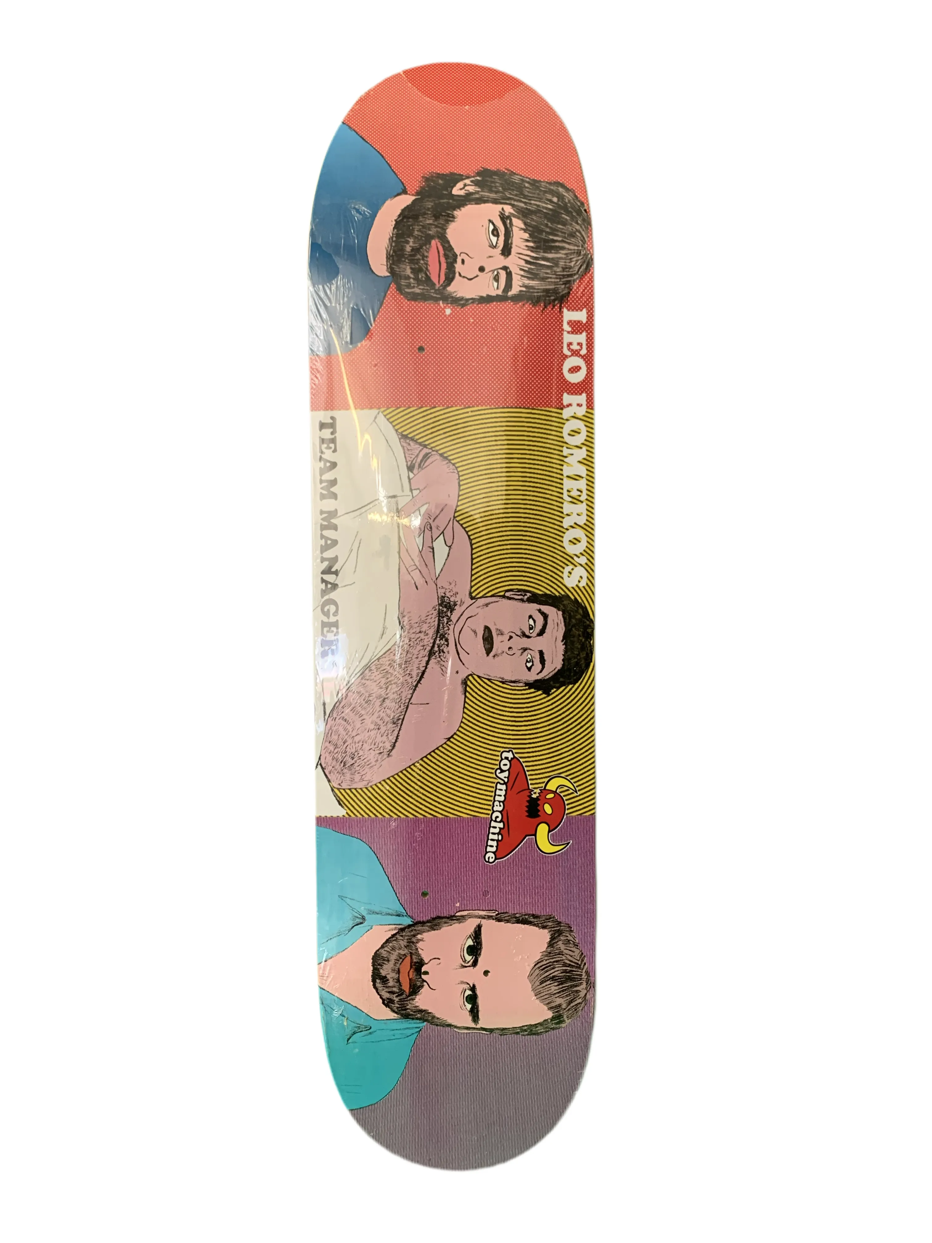 Toy Machine Leo Romero's Team Managers 7.75" Classic Skateboard Deck