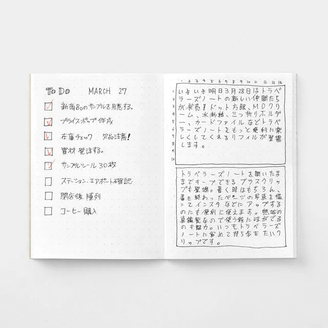 TRAVELER'S Notebook 014 Dot Grid Refill // Passport