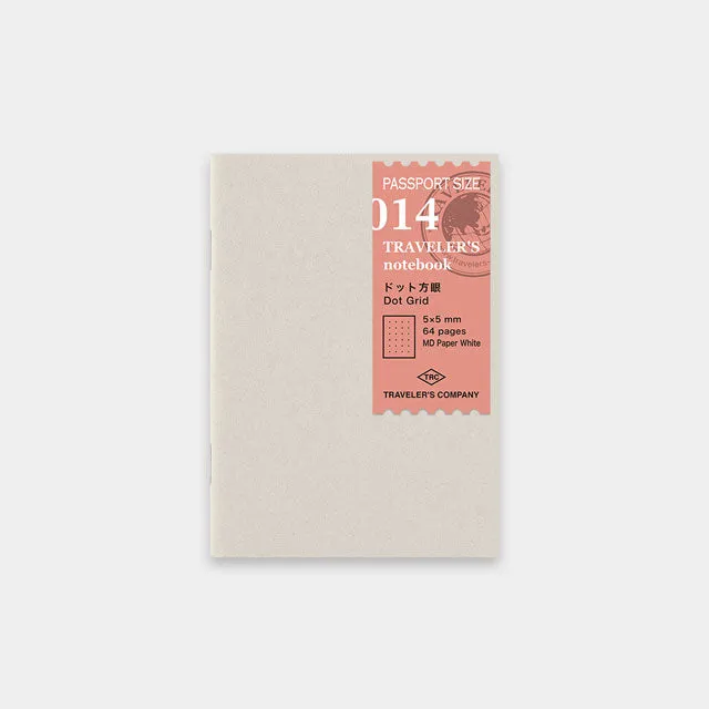 TRAVELER'S Notebook 014 Dot Grid Refill // Passport