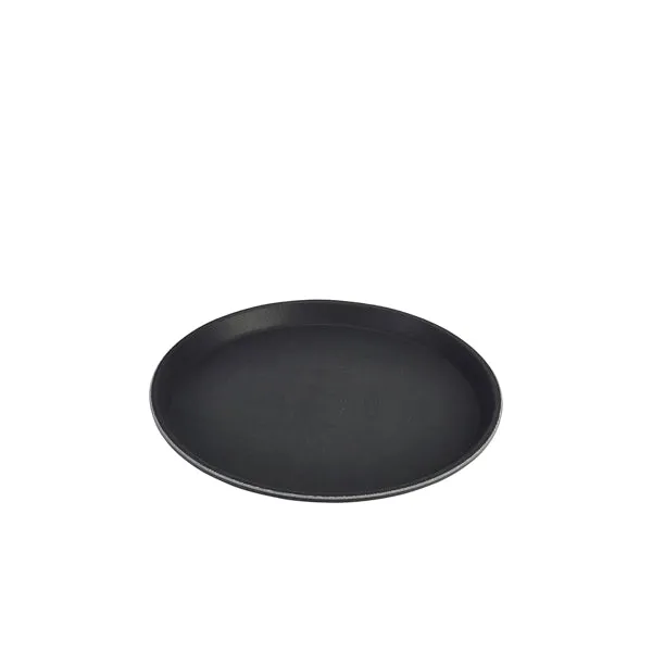 Tray Gengrip Fibreglass Round 11" Black