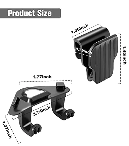 Trunk & Front Trunk Grocery Hooks for 2020-2022 Tesla Model Y (3 Piece Set)