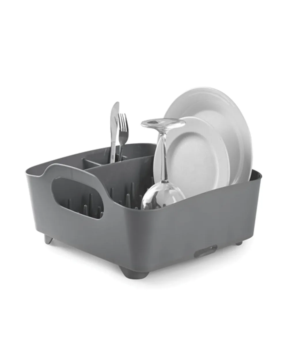 Umbra Tub Dish Rack Charcoal
