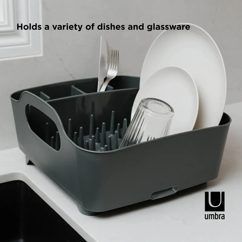 Umbra Tub Dish Rack Charcoal