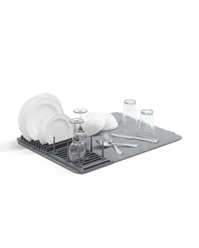 Umbra UDry Peg Drying Rack with Mat Charcoal