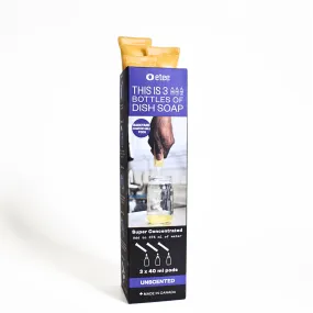 Unscented Super Concentrated Liquid Dish Soap